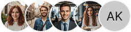 Investor profile avatars displayed across a Polar Wertane trading review block